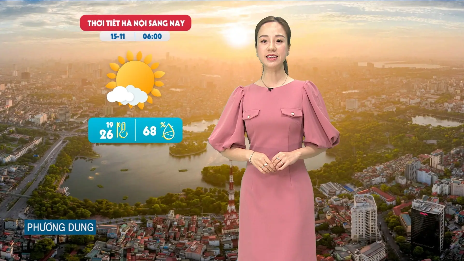 Dự báo thời tiết trưa | 15/11/2025